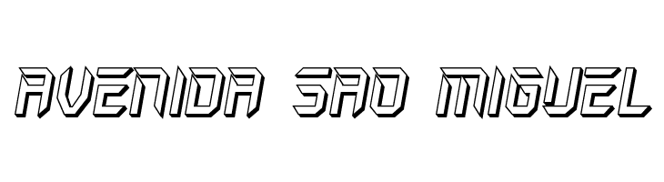 Holo-Jacket 3D Italic  Free Fonts Download