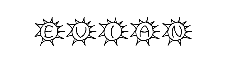 Sassys Sonne  Free Fonts Download