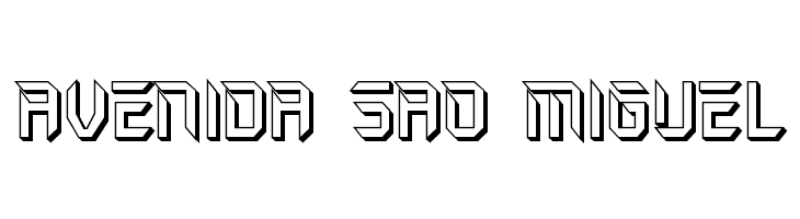 Holo-Jacket 3D  Free Fonts Download