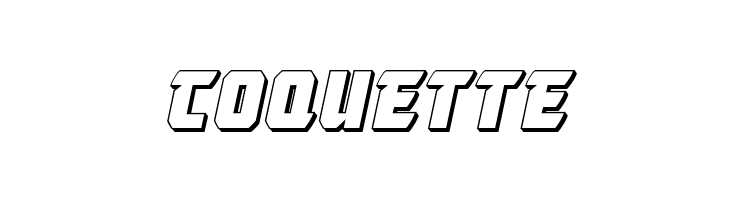 Master Breaker 3D Italic  Free Fonts Download