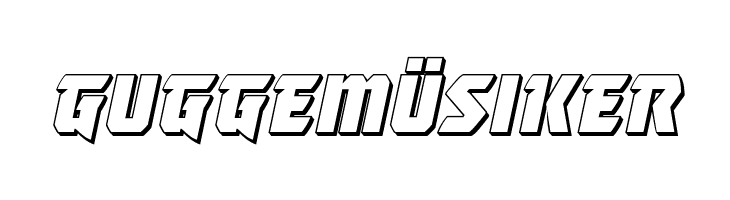 Master Breaker 3D Italic  Free Fonts Download