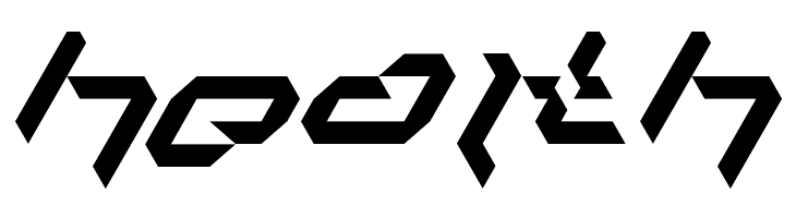 alfamesh001 Regular  Free Fonts Download