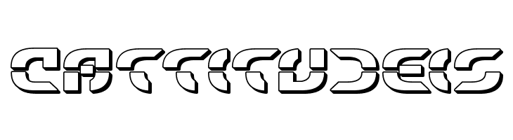 Starfighter Bold 3D  Free Fonts Download