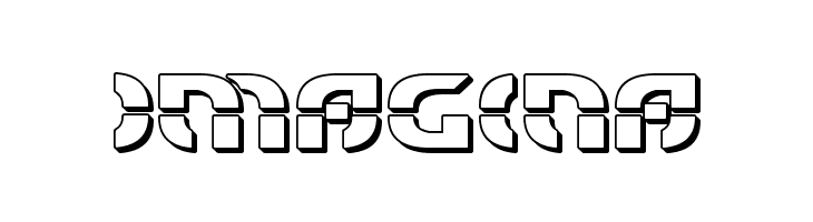 Starfighter Bold 3D  Free Fonts Download