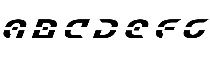 Starfighter Title Italic  Free Fonts Download