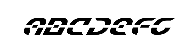 Starfighter Super-Italic  Free Fonts Download