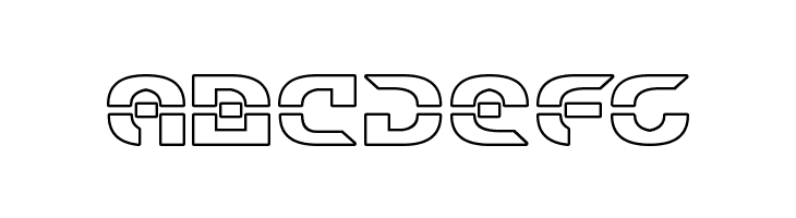 Starfighter Outline  Free Fonts Download