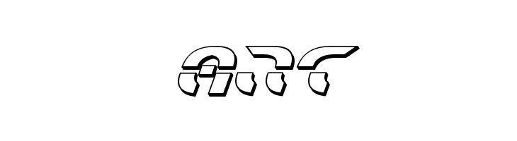 Starfighter 3D Italic  Free Fonts Download