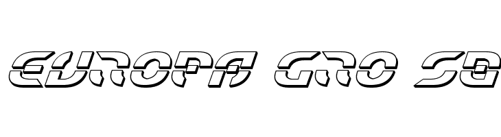 Starfighter 3D Italic  Free Fonts Download