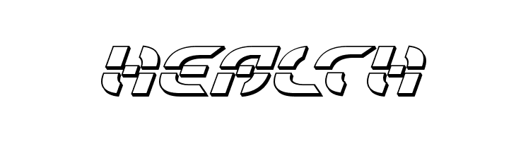 Starfighter 3D Italic  Free Fonts Download