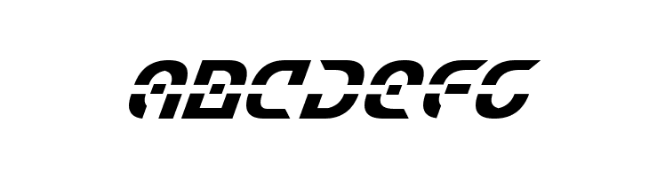 Starfighter Condensed Italic  Free Fonts Download