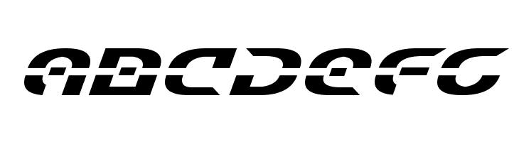 Starfighter Expanded Italic  Free Fonts Download