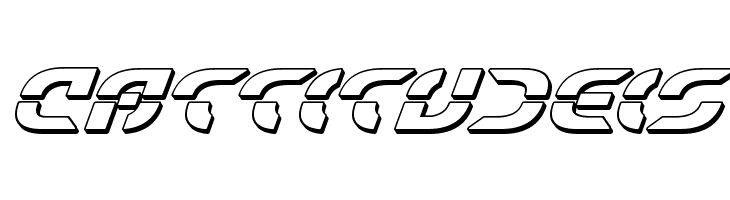 Starfighter Bold 3D Italic  Free Fonts Download