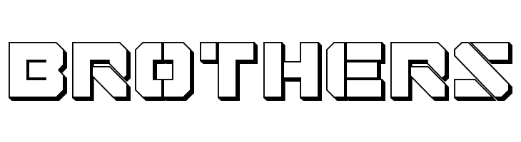 Domino Jack 3D  Free Fonts Download