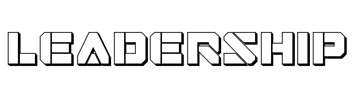 Domino Jack 3D  Free Fonts Download