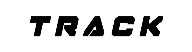 TRACK Domino Jack Title Italic Italic Font