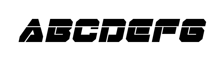 Domino Jack Laser Italic Italic  Free Fonts Download