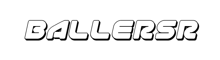 1st Enterprises 3D Italic  Free Fonts Download