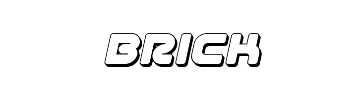 1st Enterprises 3D Italic  Free Fonts Download