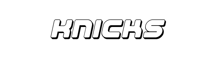 1st Enterprises 3D Italic  Free Fonts Download