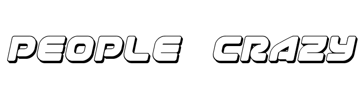 1st Enterprises 3D Italic  Free Fonts Download