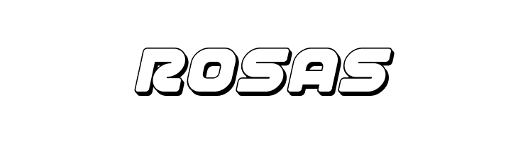 1st Enterprises 3D Italic  Free Fonts Download