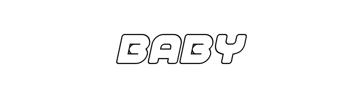 1st Enterprises Outline Italic  Free Fonts Download