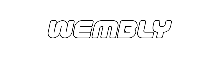 1st Enterprises Outline Italic  Free Fonts Download