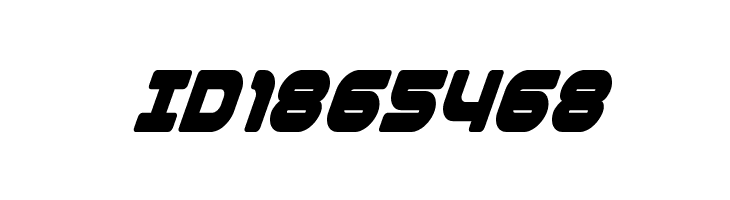 1st Enterprises Condensed Super-Italic  Free Fonts Download