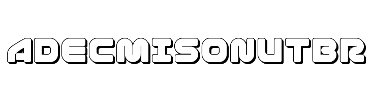 1st Enterprises 3D  Free Fonts Download