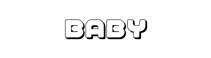 1st Enterprises 3D  Free Fonts Download