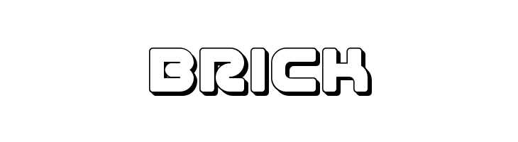 1st Enterprises 3D  Free Fonts Download