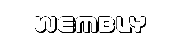 1st Enterprises 3D  Free Fonts Download