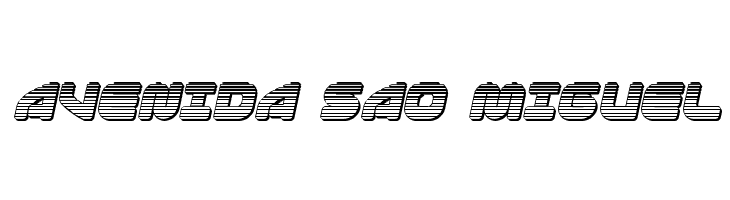 1st Enterprises Chrome Italic  Free Fonts Download