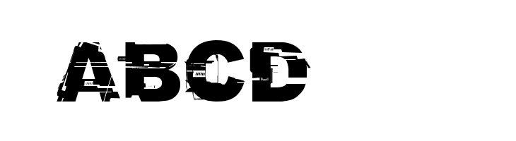 CF Glitch City Regular  Free Fonts Download