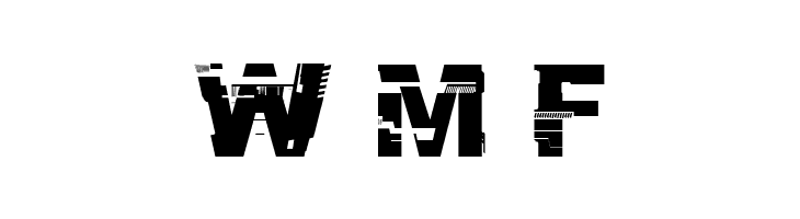 CF Glitch City Regular  Free Fonts Download