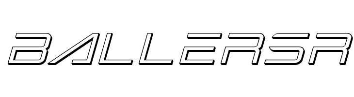 Banshee Pilot 3D Italic  Free Fonts Download
