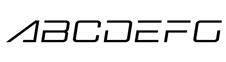 Banshee Pilot Semi-Italic  Free Fonts Download