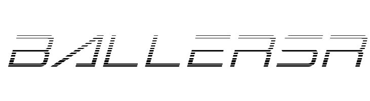 Banshee Pilot Gradient Italic  Free Fonts Download