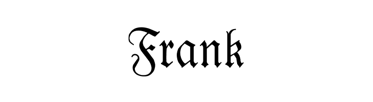 Frank London Fraktura Font