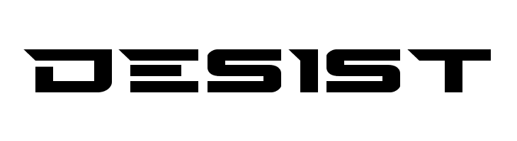 DESIST Cyberdyne Expanded Font