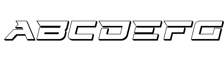 Cyberdyne 3D Italic  Free Fonts Download