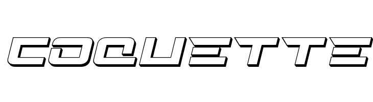 Cyberdyne 3D Italic  Free Fonts Download