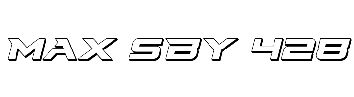 Cyberdyne 3D Italic  Free Fonts Download