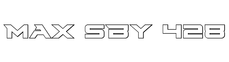 Cyberdyne Outline  Free Fonts Download
