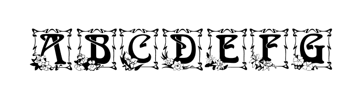 Capitular Floral  Free Fonts Download