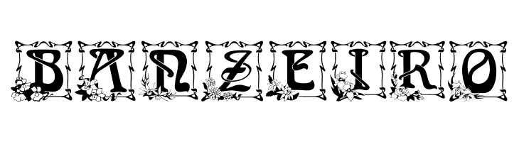 Capitular Floral  Free Fonts Download