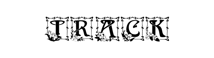 Capitular Floral  Free Fonts Download