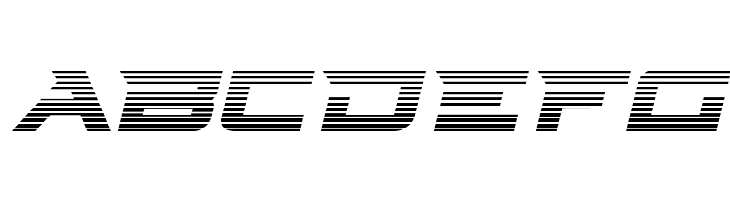 Cyberdyne Gradient Italic  Free Fonts Download