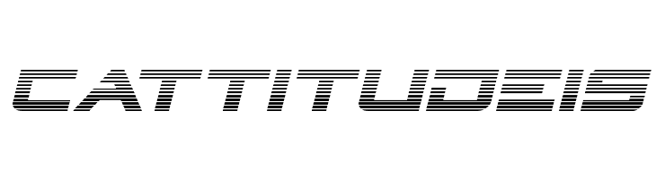 Cyberdyne Gradient Italic  Free Fonts Download